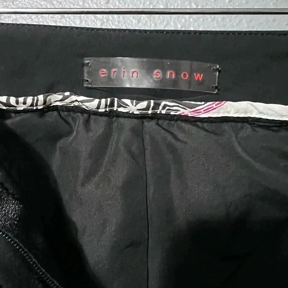 ERIN SNOW Black Thermal Insulated Boot Cut Winter Ski Snowboard Pant Sz SM EUC. - Picture 4 of 9